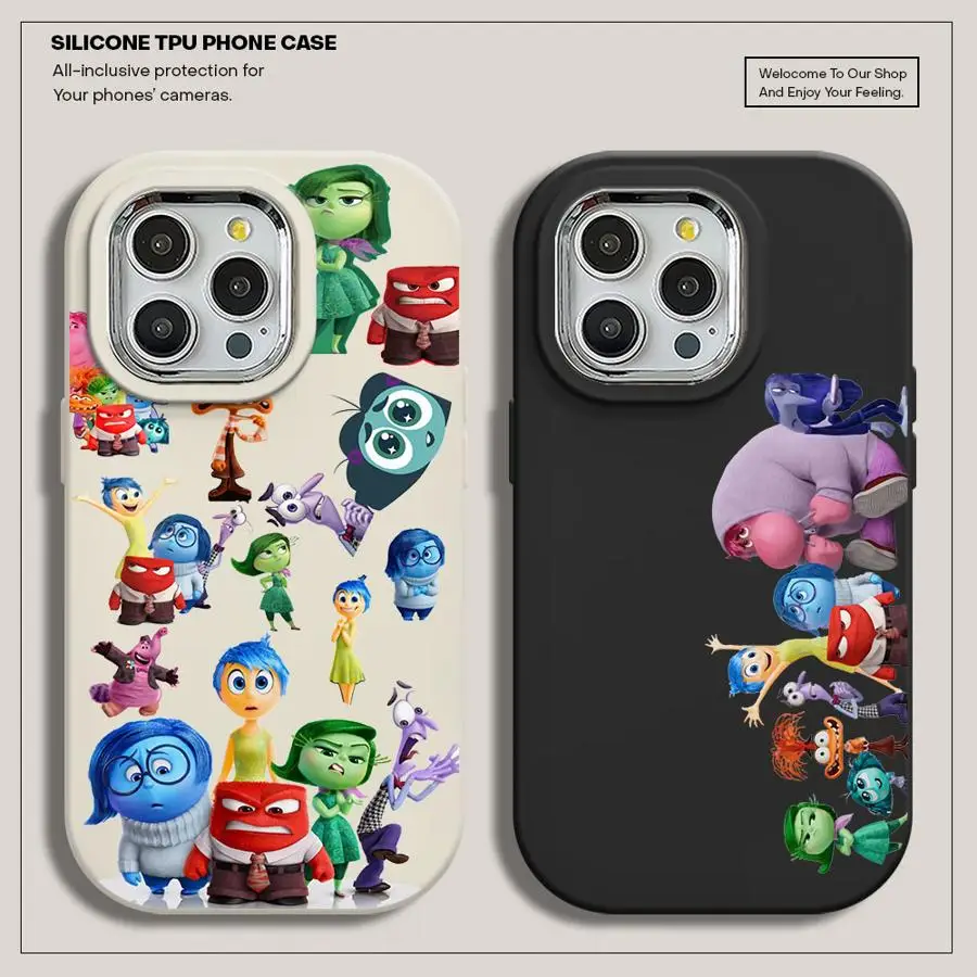 Disneys Inside Out 2 Phone Case for Xiaomi Redmi Note 12 13 10 Pro 9s 9 Pro 11 Pro Plus 5G 13Pro Soft TPU Silicone case