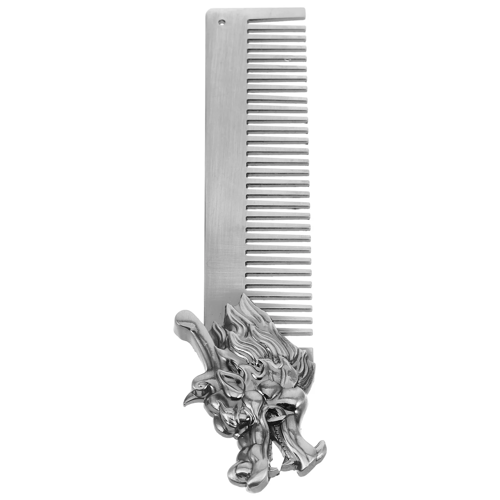 

Oil-head Styling Comb Beard Neckline Shaper Tool Contour for Men Zinc Alloy Brush Combs Man