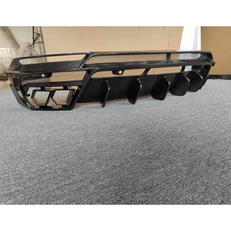 

Для Lamborghini URUS M стиль углеродного волокна задний диффузор комплект кузова передняя планка край боковая юбка