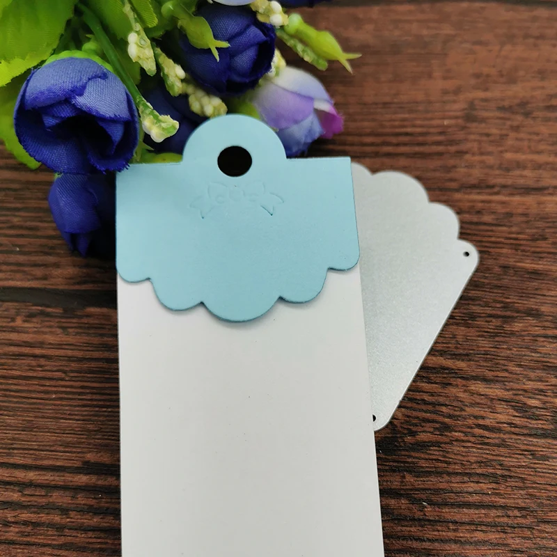Gift card box pack bag topper head handle Metal Cutting Dies Craft Stamps die Cut Embossing Card Make Stencil Frame Art Cutte