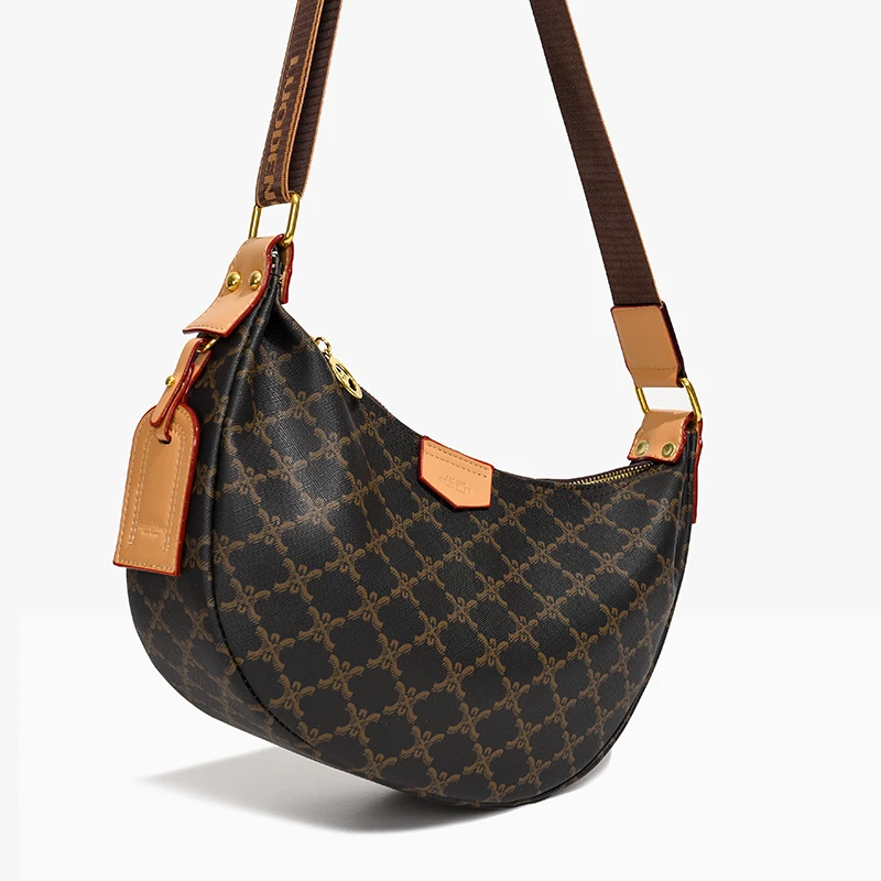 

Modern Classic Zipper Crossbody Bag, Women's Luxury Design Handbag, Fashionable Trend Chain Strap Shoulder Bag
