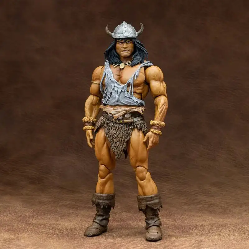 

【In Stock】Hc Studio Conan The Barbarian 1/12 Articulated Action Figure Battle Of Black Stone Collectible Adult Collector