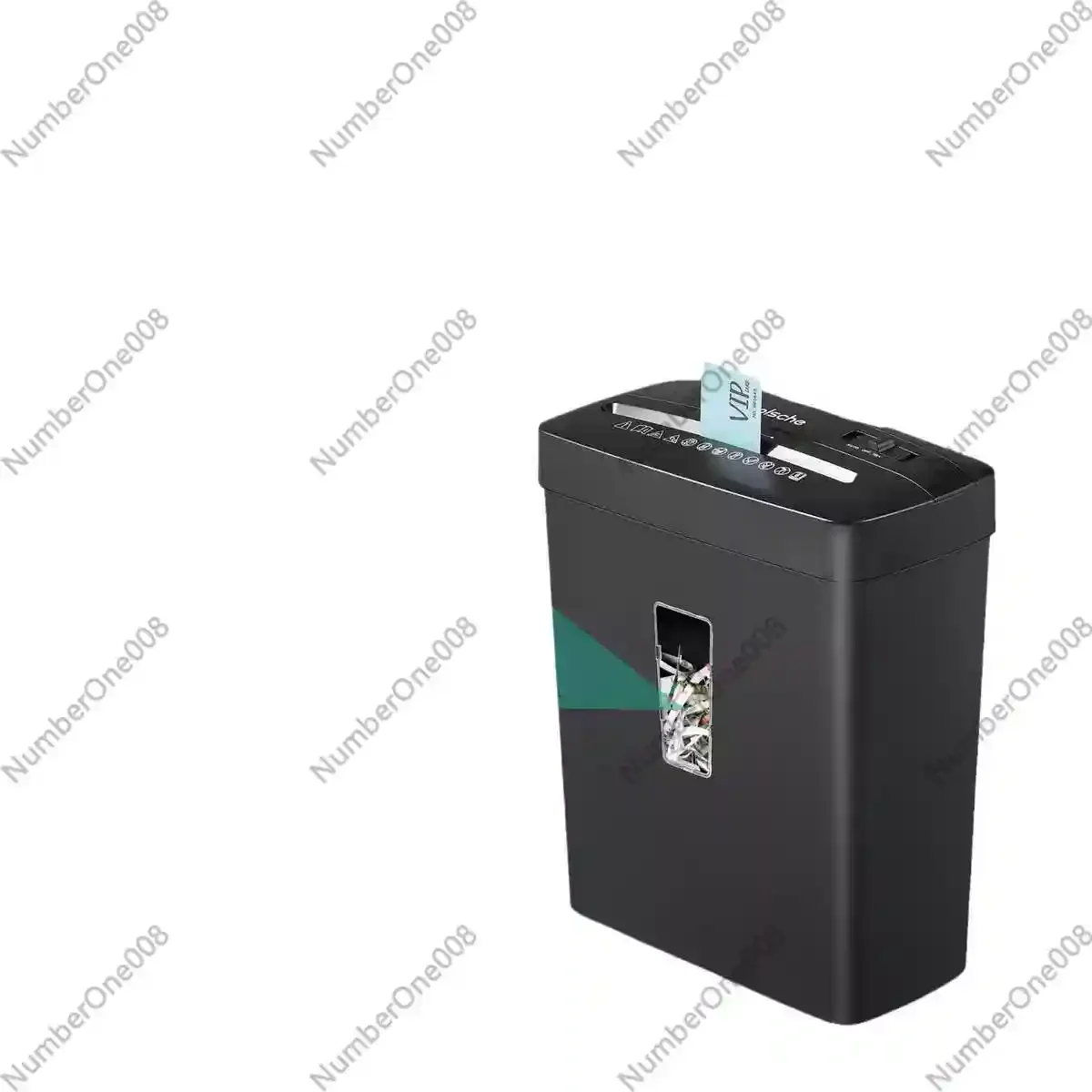 5 Sheet Automatic Paper Shredder Cross Cut Low Noise Card Shredder with 13L Trash Can for Disc Staple EU Plug 220