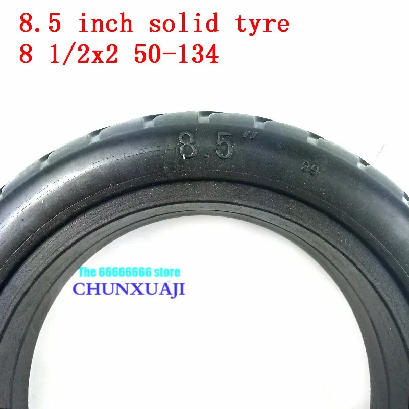 8.5 inches tire 8.5x2  Non pneumatic solid wheel tyre 8 1/2X2 (50-134) for small electric car children car and Electric scooter