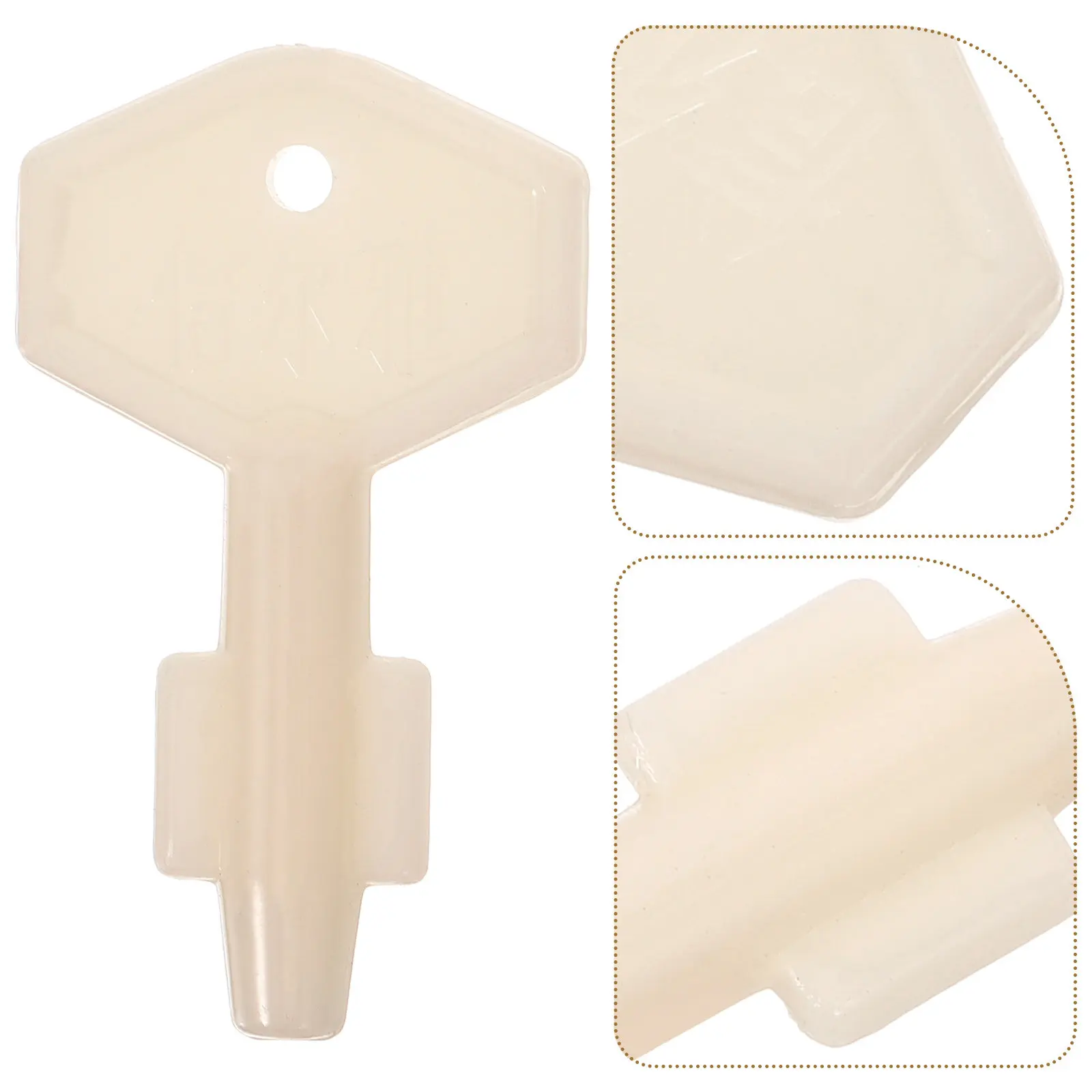 

Commercial Toilet Paper Dispenser Key Plastic Long-Lasting Ergonomic Compact for Public Restrooms Paper Towel Dispenser Key Set