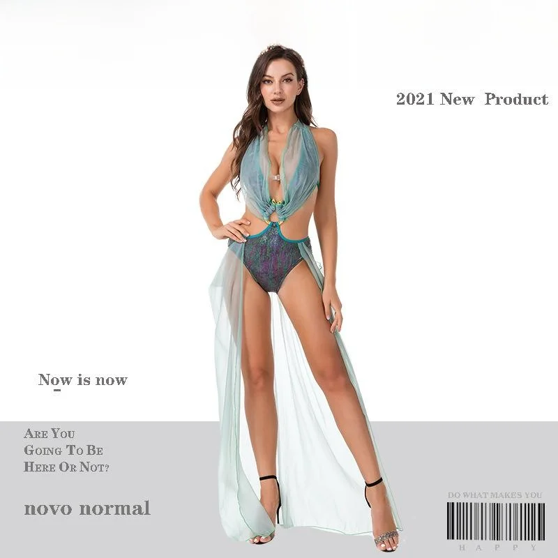 

Хэллоуин Королева adient Cos Змея Godd Медуза Костюм Пар Выступление Наряд Бальное Платье Женская Традиционная Одежда