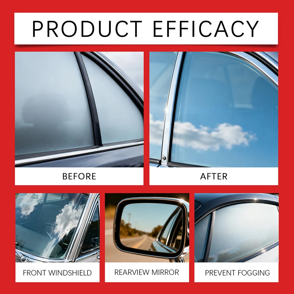 

Car Windshield Anti-fog Spray Long Lasting Easy-to-Use, Universal Car Solution. Rainy Day Driving Safety