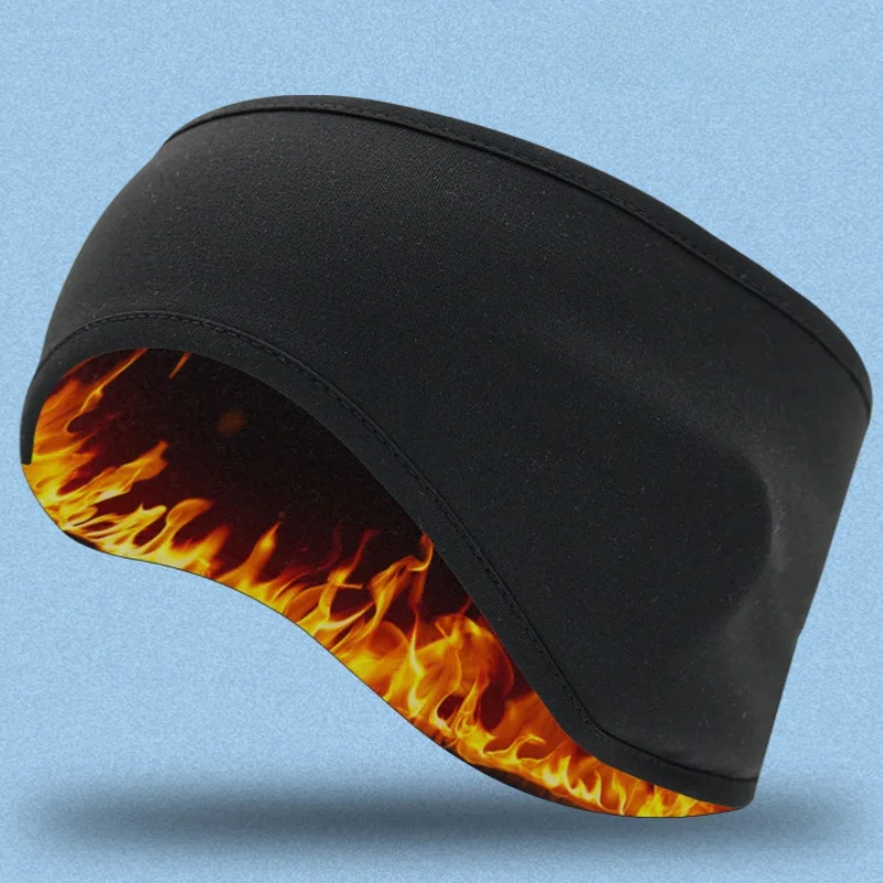 

Зимние термополясные повязки на голову унисекс, бандана, грелки для ушей, спортивные повязки для бега, катания на лыжах, ветрозащитные эластичные головные уборы