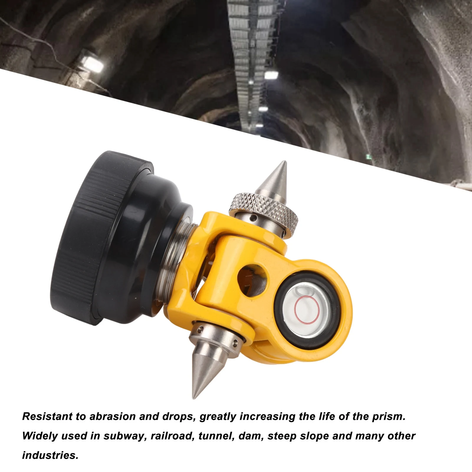 反射レトロプリズム測量ミニプリズムトータルステーションプリズム正確な多機能測量ミニプリズムポール付きソキア用