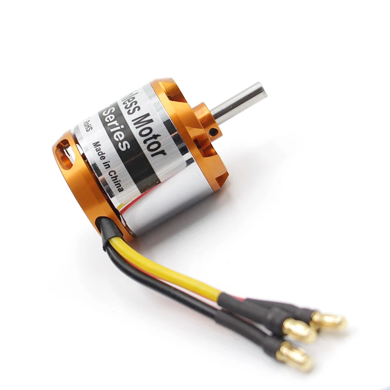 DYS D3542 3542 1450KV 1250KV 1000KV มอเตอร์ไร้แปรง 2 ~ 4S Lipo 5mm เส้นผ่านศูนย์กลางเพลา Gold และ Silver สําหรับ 70A ESC FIXED-Wing Drones