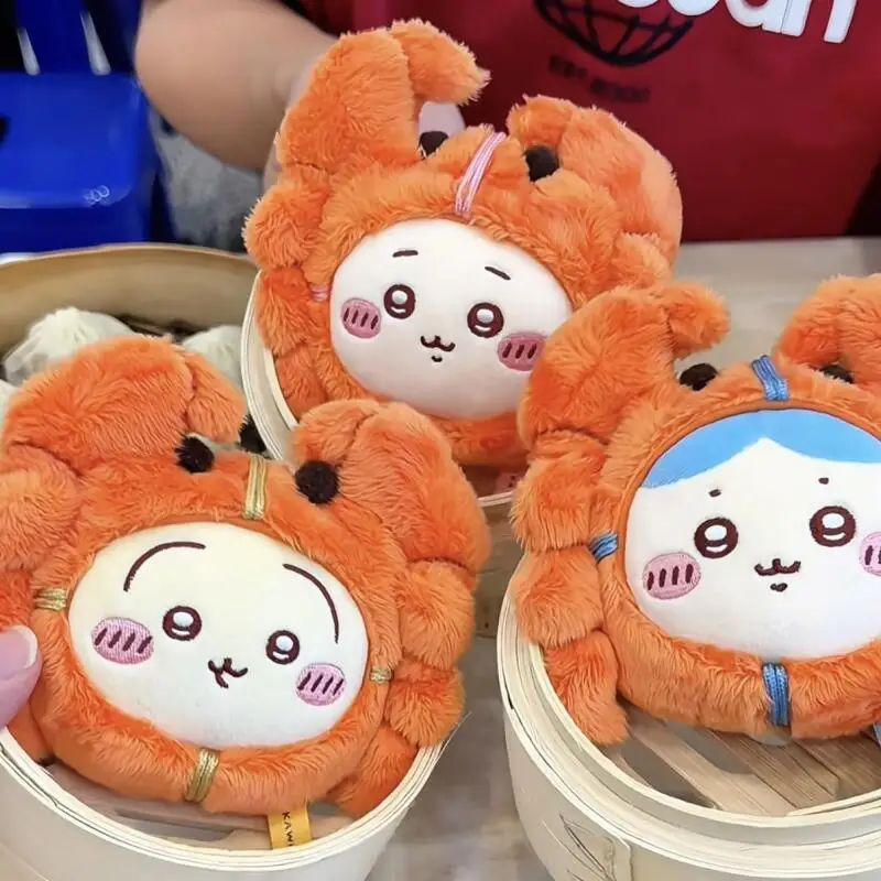 Chiikawa Hairy Crab Plush Toy Kawaii Usagi Hachiware Backpack Pendant Ins Korean Cartoon Anime Friend Birthday Gift