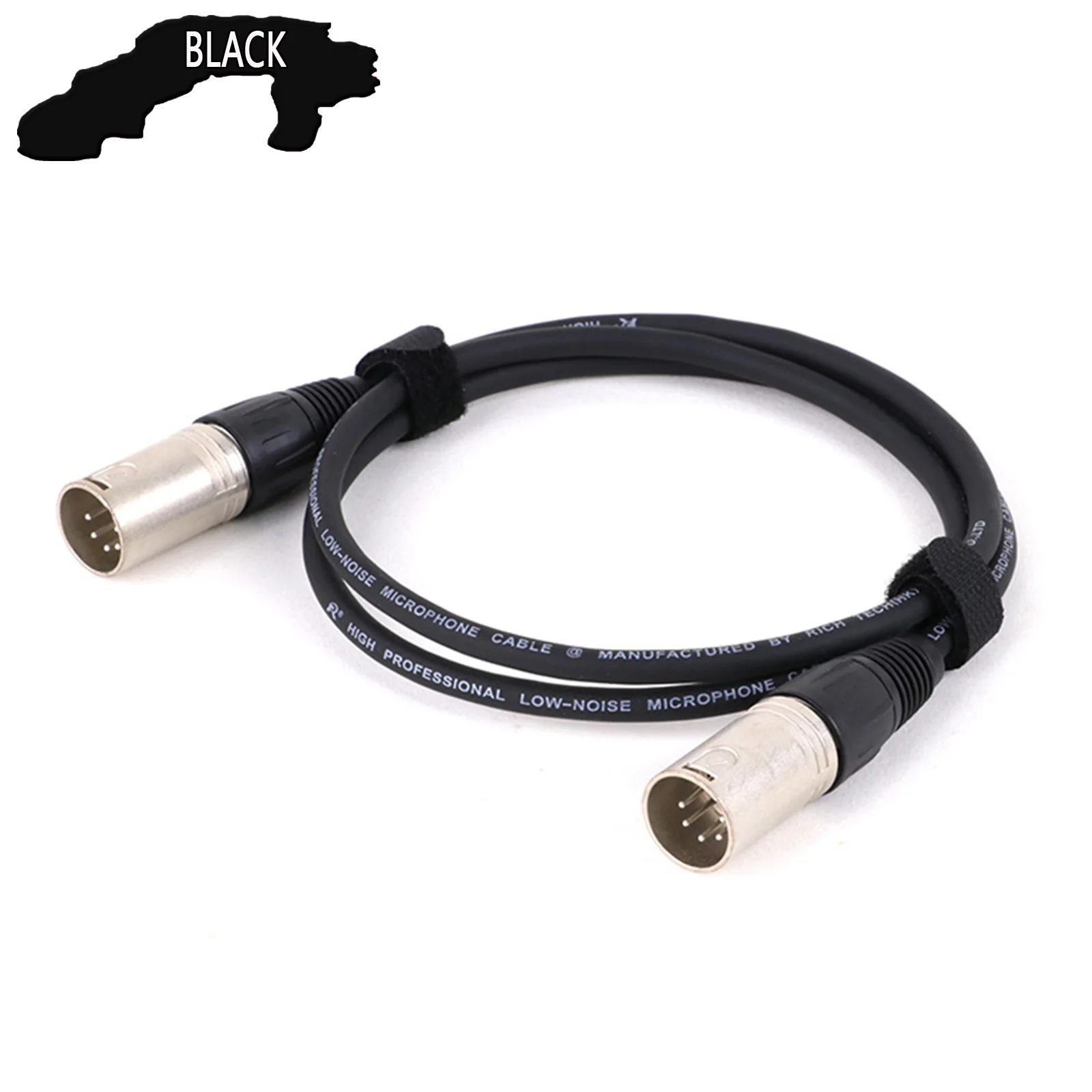 5Pin naar 5Pin XLR M/M M/F F/F Snoer Balans MIC Adapter Audio Uitbreiding Afgeschermde Kabel voor Amp Podiumverlichting Spotlight Connect