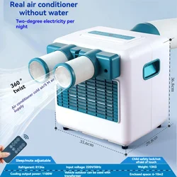 Outdoor Mobile Air Conditioning Refrigeration Unit Free Installation Truck Air Conditioner Cooling Workshop Home Small Camping