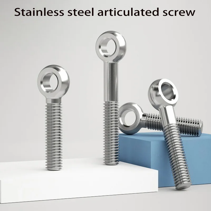 

304 Stainless Steel Ring Link Bolt Fisheye Eye Slip Hole ScrewM14 M16 M18 M20 M24