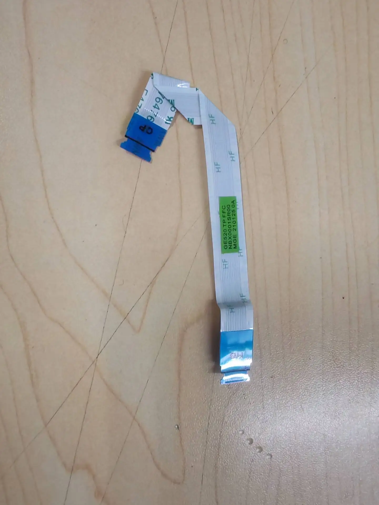 使用済み-5c10z23843-nbx0001sr00-thinkpad-e15-gen2-gen-3-e15-gen-4-ラップトップ-ge520-タッチパッド-クリックパッド-ケーブル-ffc-ケーブル