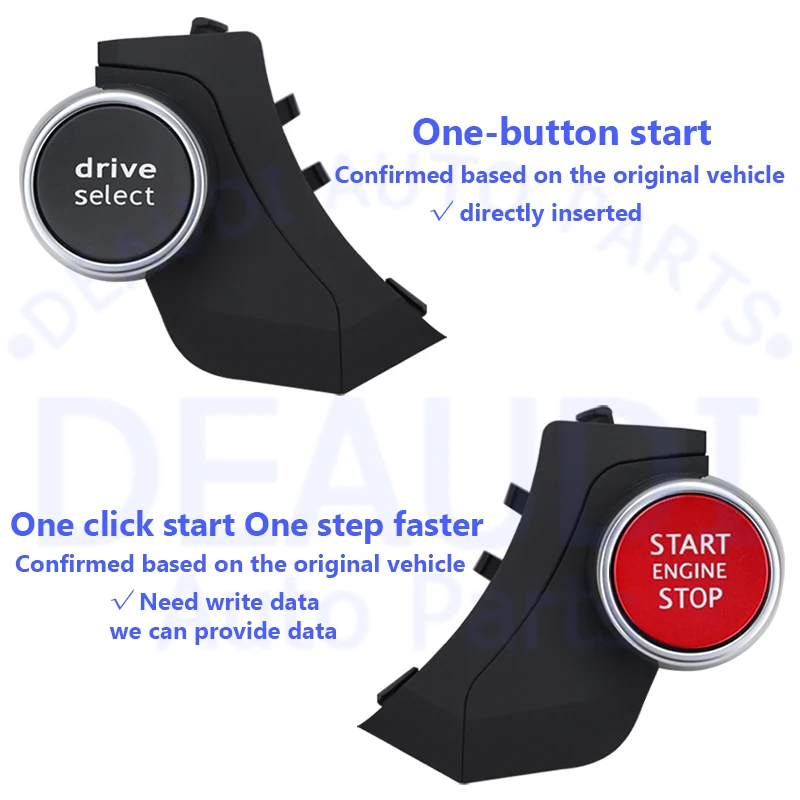 R8 Style Steering Wheel Engine Start Stop Switch Driving Mode Select Button Switch For Audi A3 A4 A5 A6 A7 A8 Q2