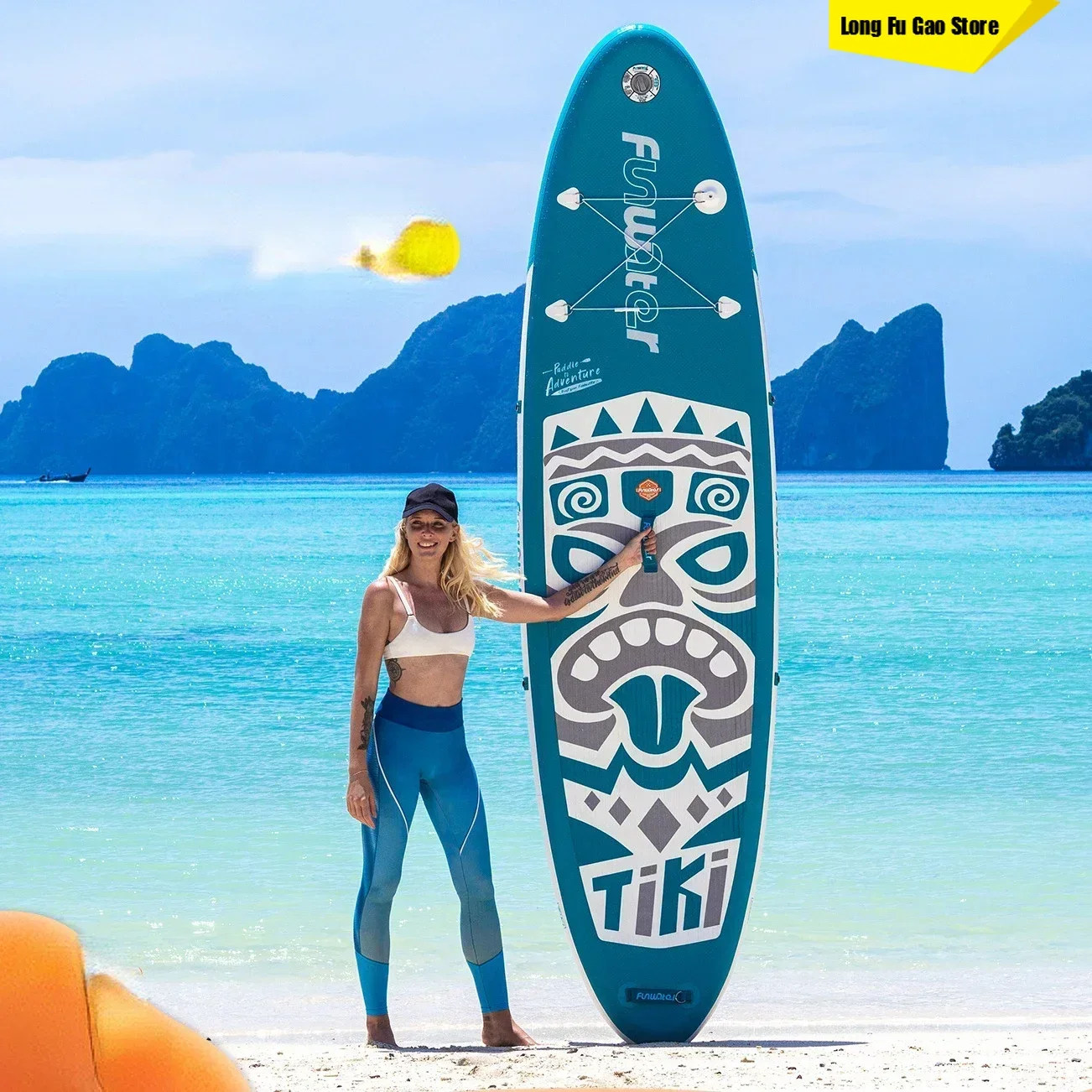 2026 Aufblasbares Stand-Up-Paddle-Board (SUP) für Anfänger – Tragbares, verdicktes PVC-Surfbrett