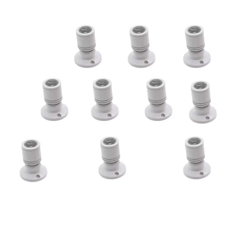 10pcs 3W LED Warm White AC85-265V Mini Surface Mounted Light Led Downlight Jewelry Cabinet Lamp DC12V Mini Spotlight Lamp