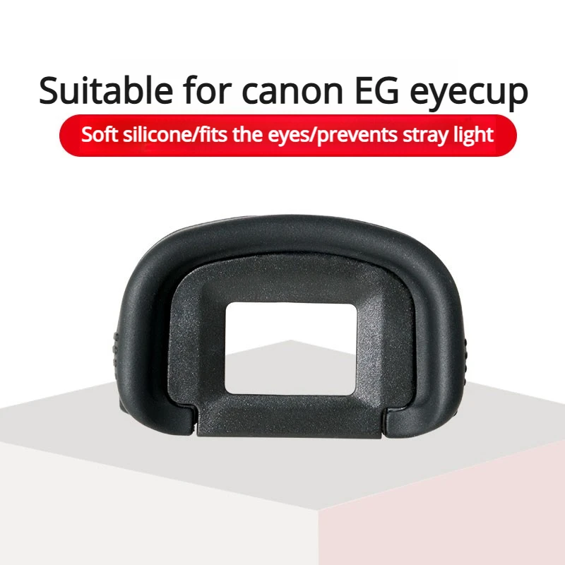 1 Uds EG copa de goma ocular para Canon EOS 1Ds Mark III 1D Mark IV 1DX II 1D Mark III 7D 7DII 5DIII 5D Mark IV 5DS cámara DSLR