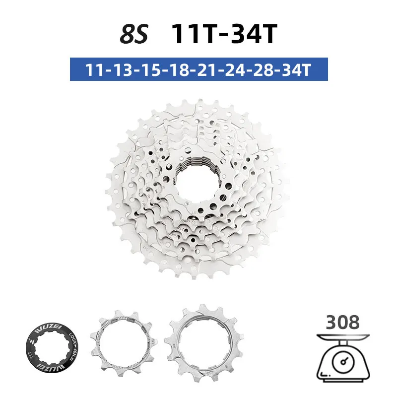 Sunshine Road Bike Cassette 8 9 10 11 12 Speed Bicycle Sprocket 25T 28T 30T 32T 34T 36T 11V K7 Speed Bike Ratchet Cycling Parts image 3