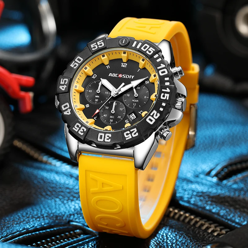 Luxury Watch Hublot - 2026 New Sport Men's Watch Silicone