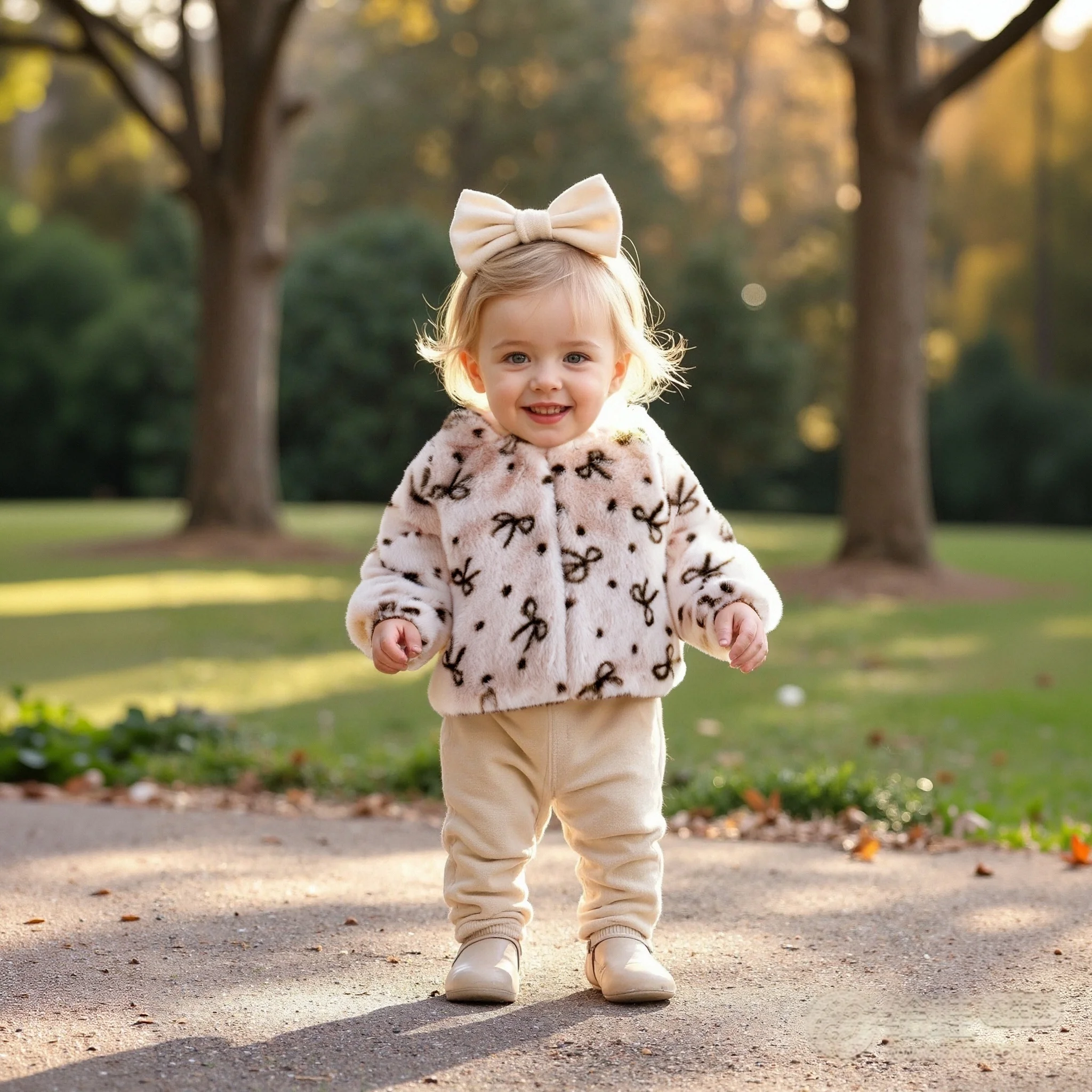 Baby Mädchen Mantel Winter Einfarbig Bogen Dot Rundhals Baby Tops Nette Fleece Warme Baby Mädchen Jacke Baby Kleidung