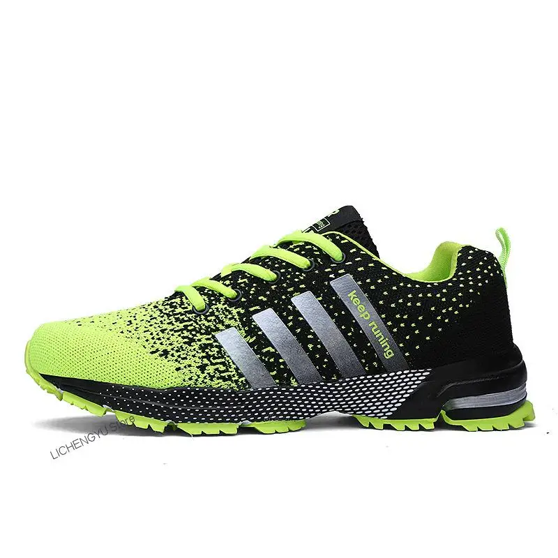 New Fashion Men Sports Shoes Trend Running Flat Casual Male Sneakers Breathable Leisure Non-slip Footwear Men Vulcanized Shoes