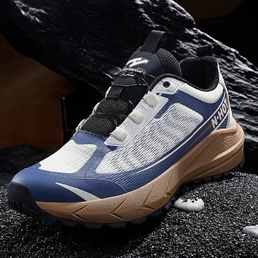 Fashion High-quality Breathable Non-slip Rear Swivel Buckle Outdoor Mountaineering Shoes Comfortable Men's Sports Sneakers