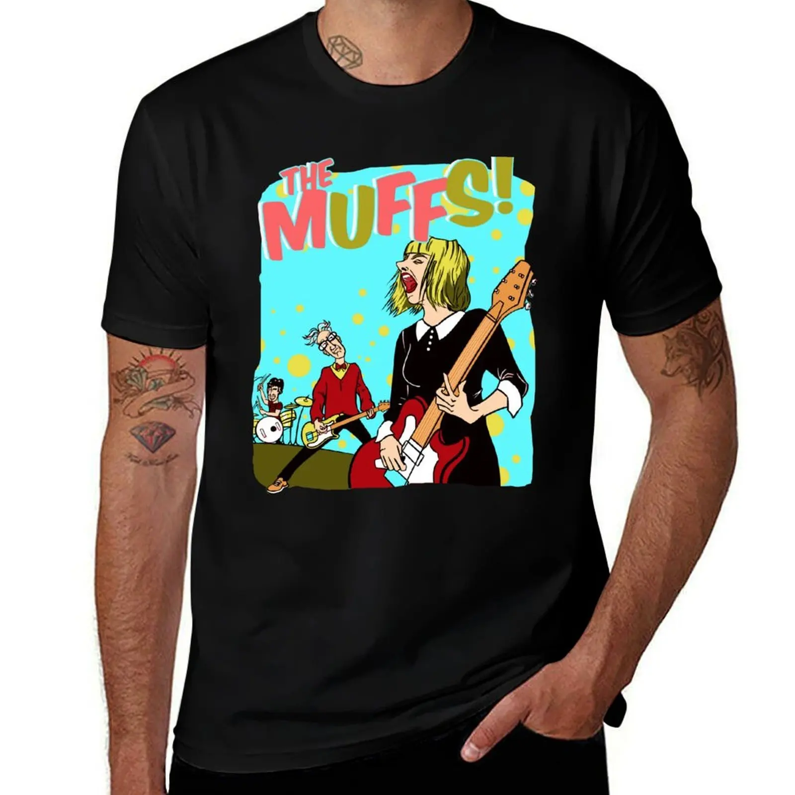 The Muffs! T-Shirt Dry Fit Athletic Short Sleeve Shirt T-Shirt