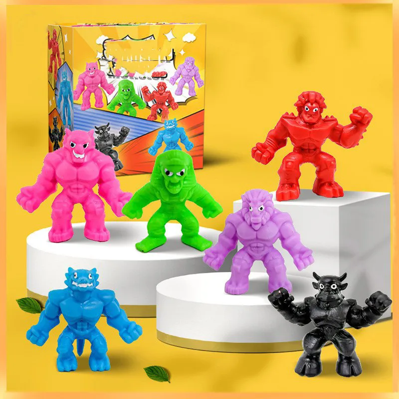 Funny Stretch Monster Kids Surprise Gifts Decompression Dolls Children’s Birthday Party Guests Favors Squeeze Toy Piñata Fillers