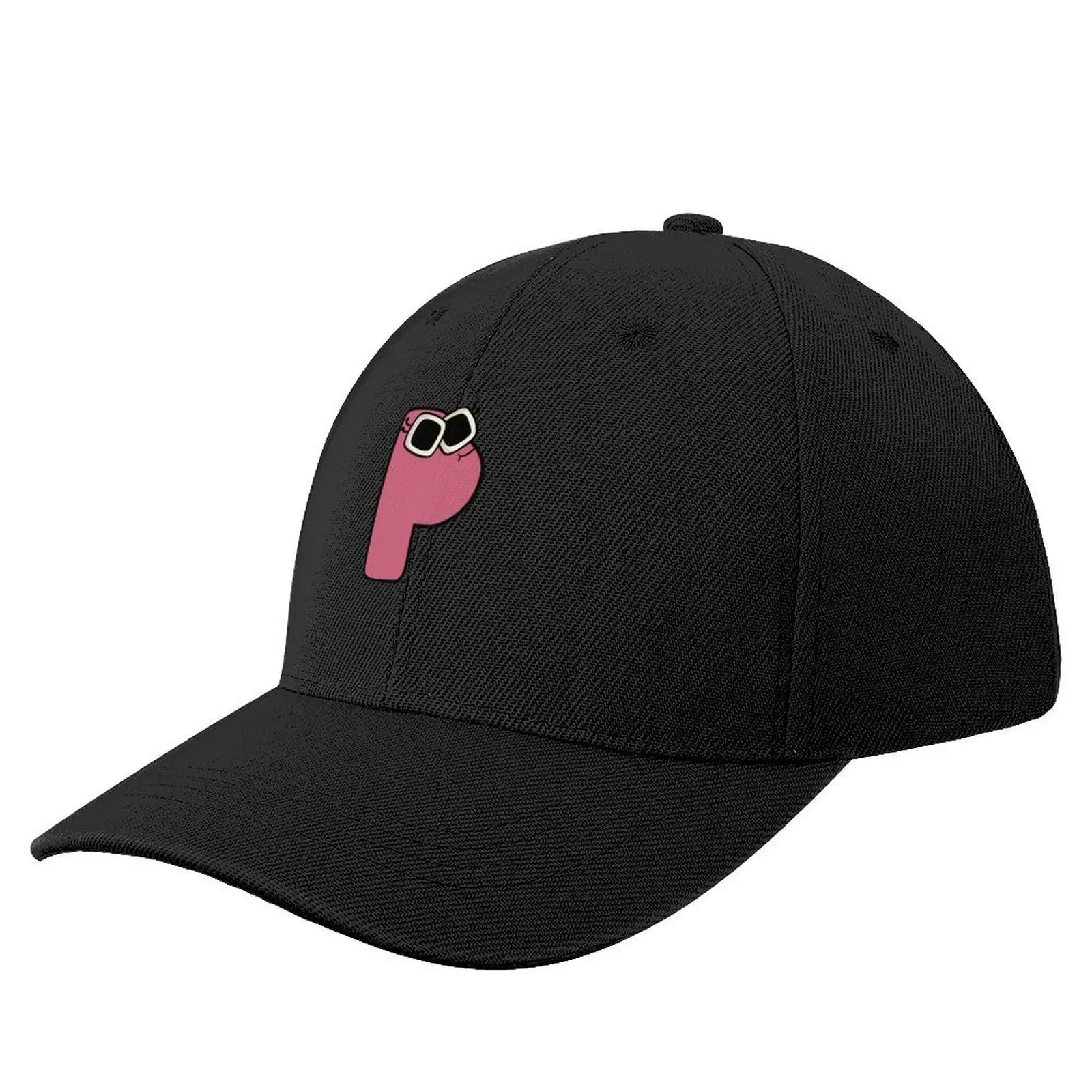 Alfabeto Lore pequeño último p gorra de béisbol Golf sombrero Golf para hombres mujeres