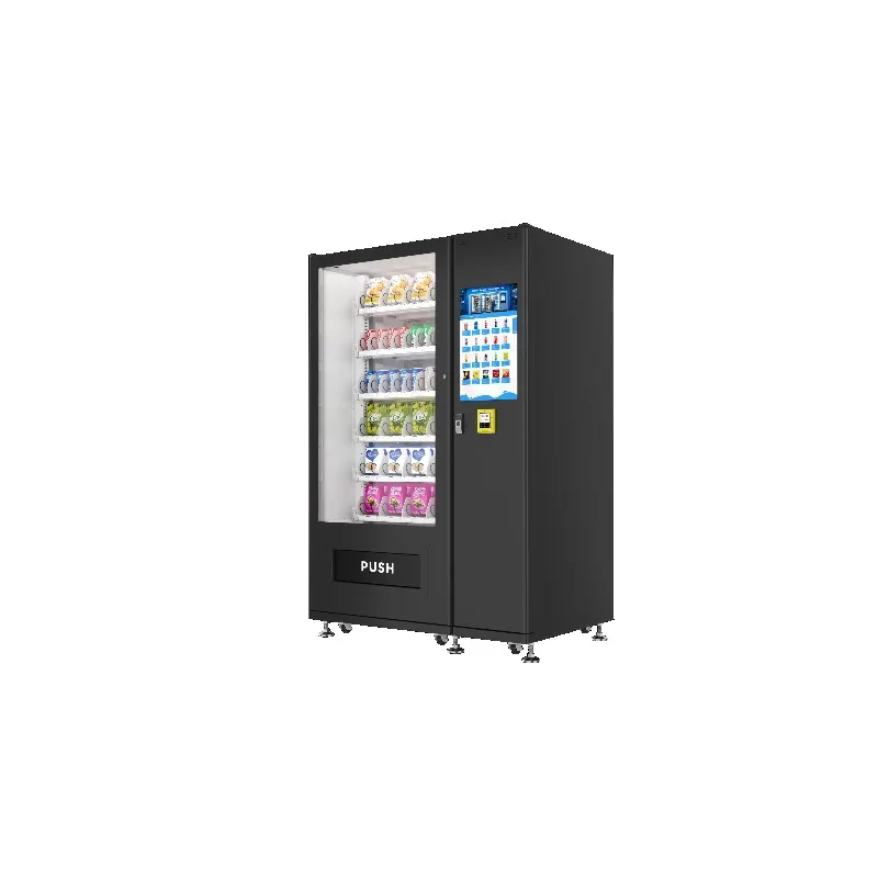 Automatic Snack and Drink Vending Machine Cashless Payment Touch Screen Smart Retail Solution for Global Market