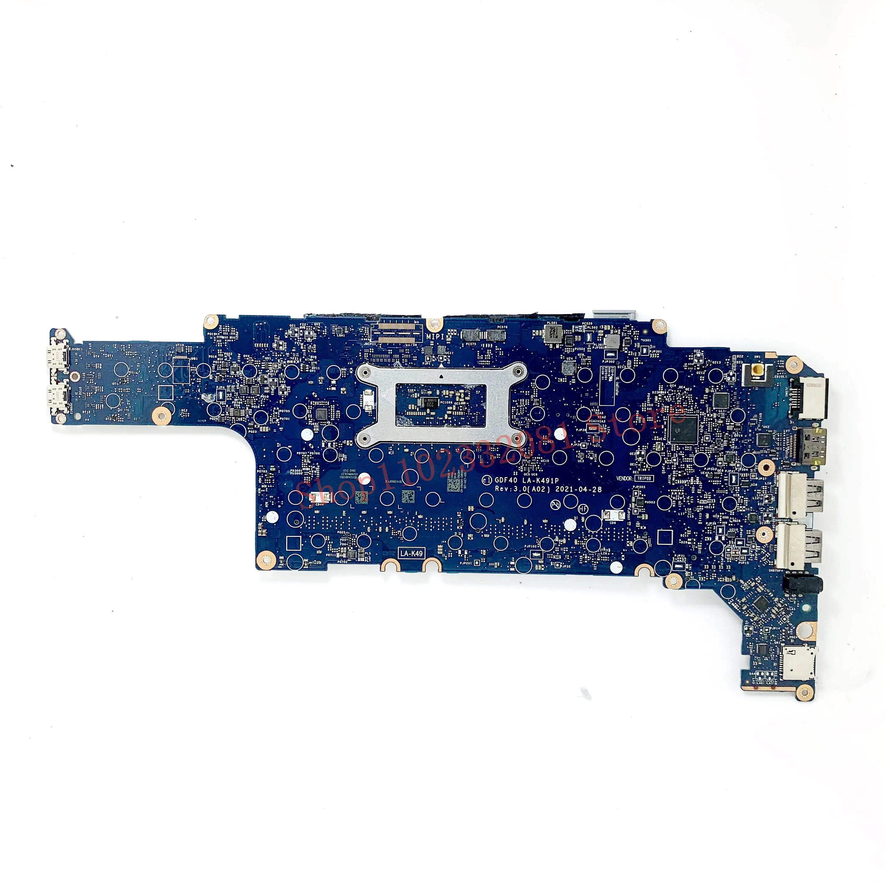 Mainboard CN-01M3M4 01m3m4 1m3m4 com srk03 I5-1145G7 cpu para dell 5420 portátil placa-mãe gdf40 LA-K491P 100% completo funcionando bem