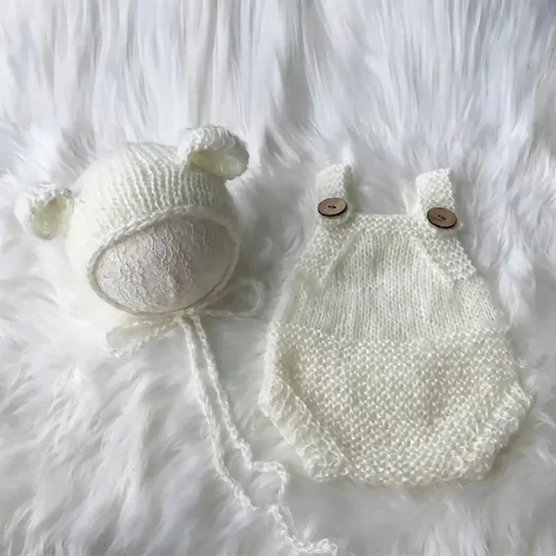 Thumbnail 2 - #86 Latest Baby Knit Hat Sets Offers