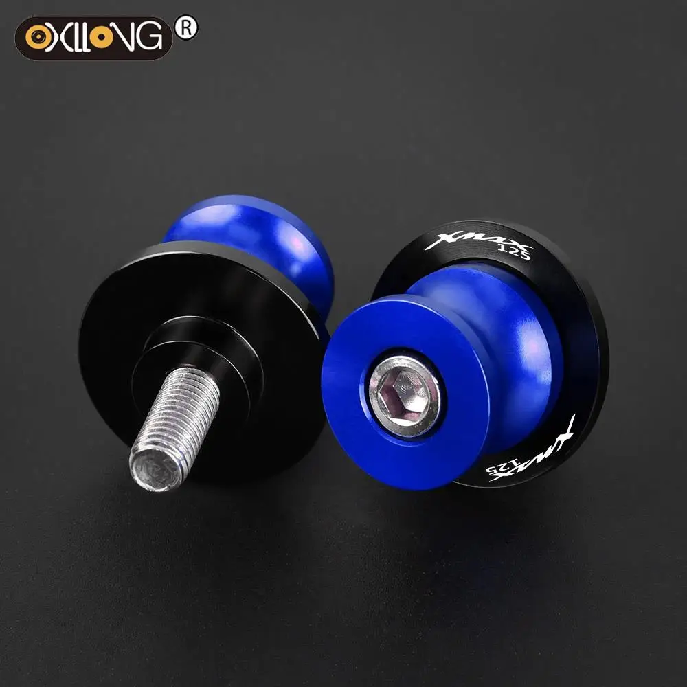 

For YAMAHA XMAX125 xmax 125 X-MAX125 Motorcycle Accessories CNC Aluminum Swingarm Spools Slider Rear Stand Screws
