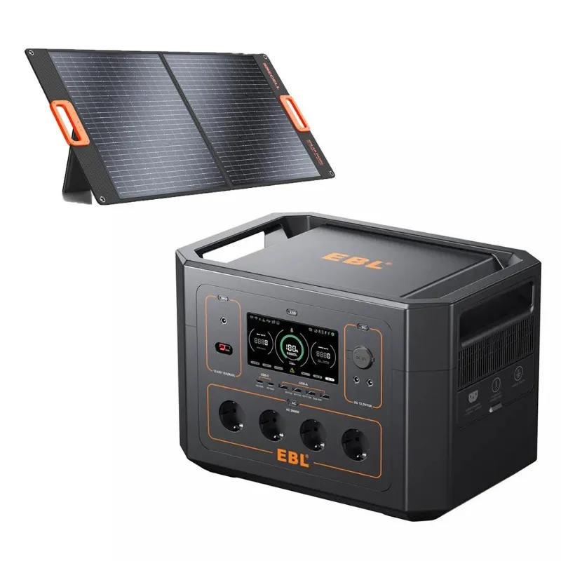 

2023 Lifepo4 Portable Power Station 2000W 2kw Solar Generator 2000W Portable Power Station With Solar Panel