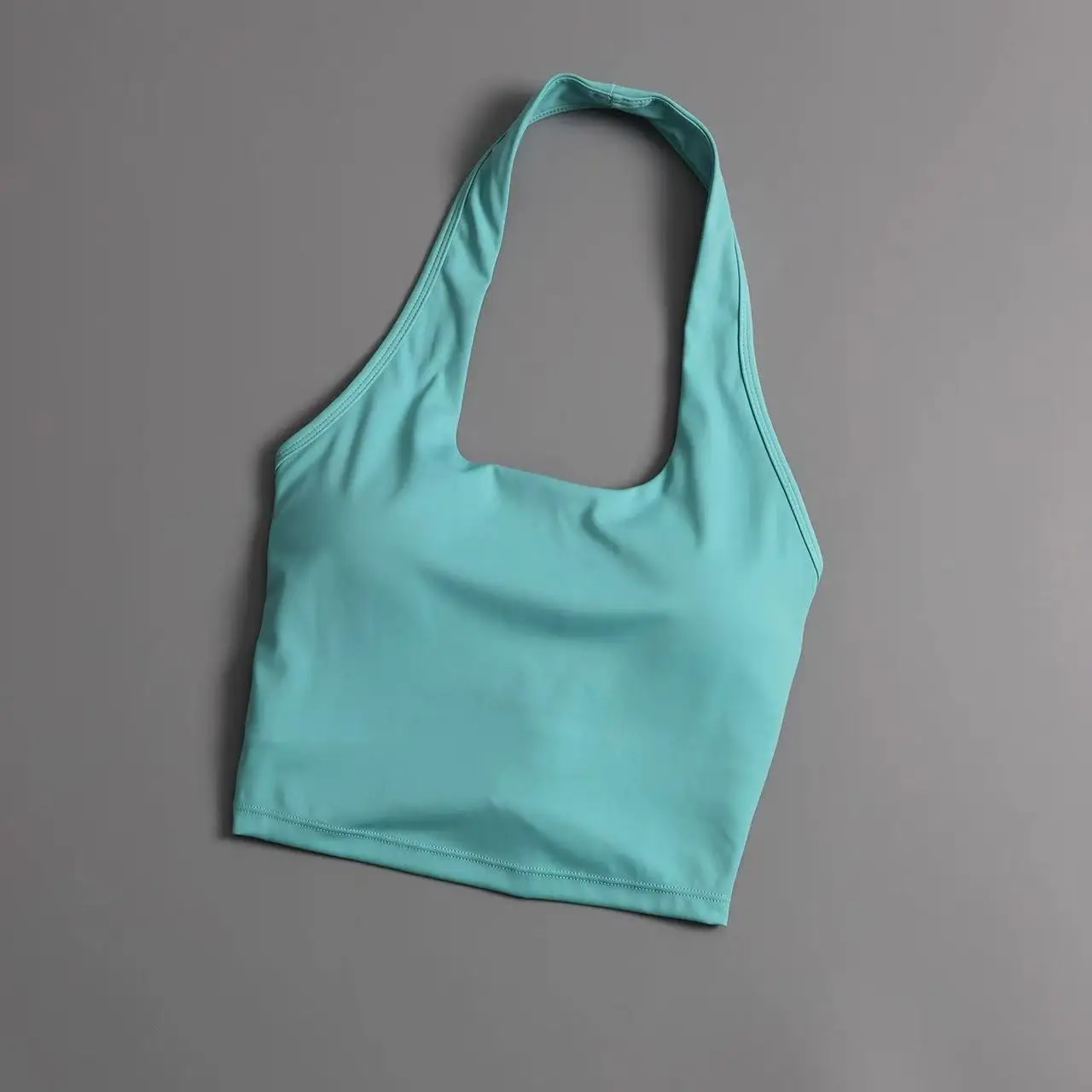 Sexy Neckholder-Sporttop für Damen, stoßfest, für Laufen, mit schönem Rückendesign, professioneller Pilates-Trainings-BH, Fitness-Yoga-Unterwäsche-Anzug – Detail 26