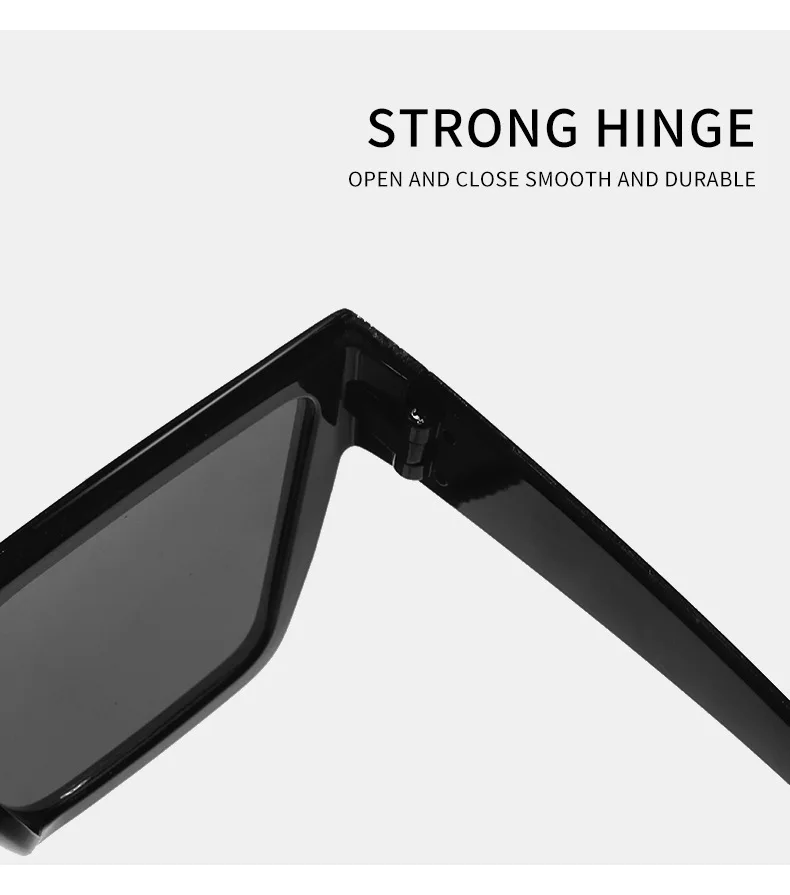 Neue Vintage Quadrat Sonnenbrille Frauen Männer Marke Rechteck Sonnenbrille Weibliche Oval Brillen Oculos De Sol für Männlich Weiblich Brillen – Detail 4