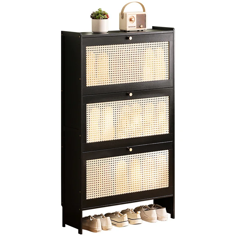 

Household door shoe cabinet high vertical entry cabinet integrated cabinet door corridor with extremely narrow entry