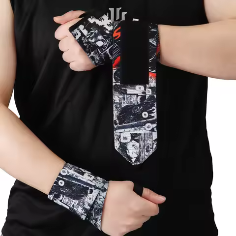 Berserk Anime Wrist Straps for Weightlifting - Lift Better, Protect Wrist Pain