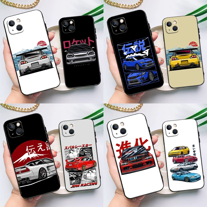 

Спортивный автомобиль JDM Drift для Huawei Nova 3i 7i 8i 11i 12i 9 10 SE Y60 Y61 Y70 Y72 Y73 Y90 Y91 P20 P30 P40 Lite Case