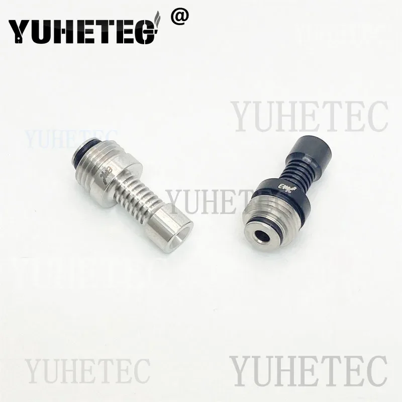 1PC Drip Tip mtl Stainless Steel for EMC Billet Box BB Interface Connector rda Machine Black White