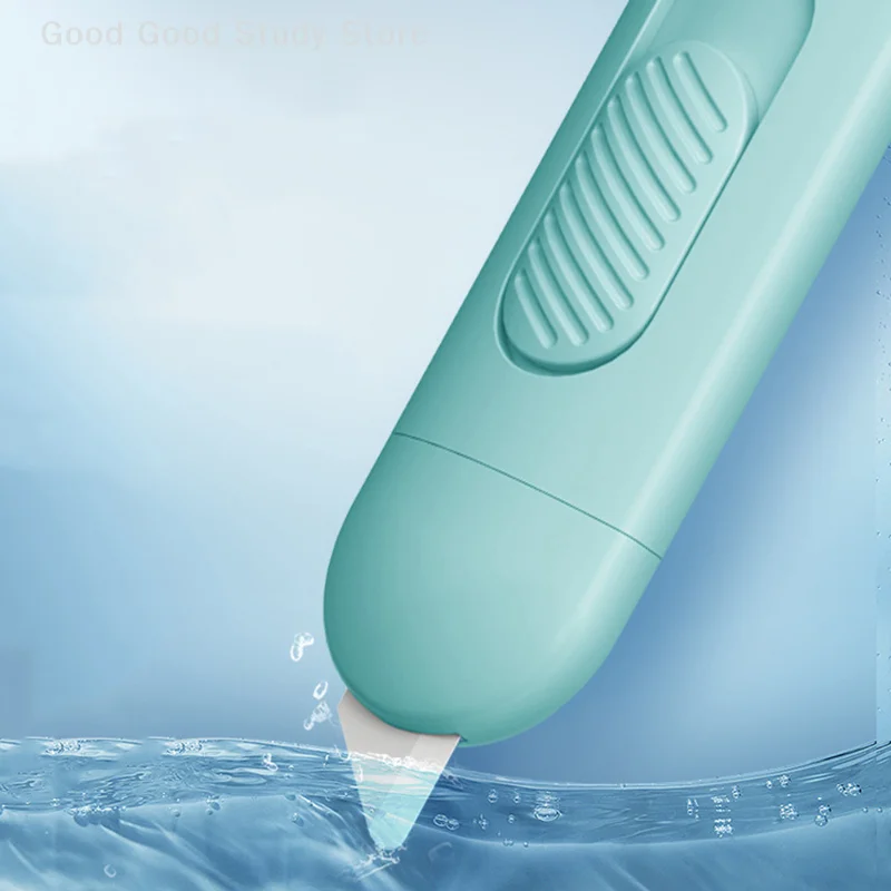 Ceramic Cutter Retractable Utility Knife Safe Blades Box Packaging Cutting Tools With Keychain Hang Hole, Locks Into Position