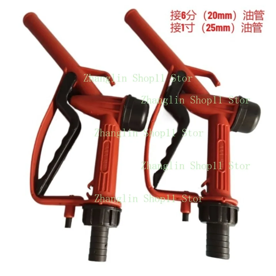 

Free shipping Plastic Manual Heavy Duty Fuel Nozzle Gun With Hook Straight Nozzle Diesel / Petrol Nozzle, Max Flow 45L/M