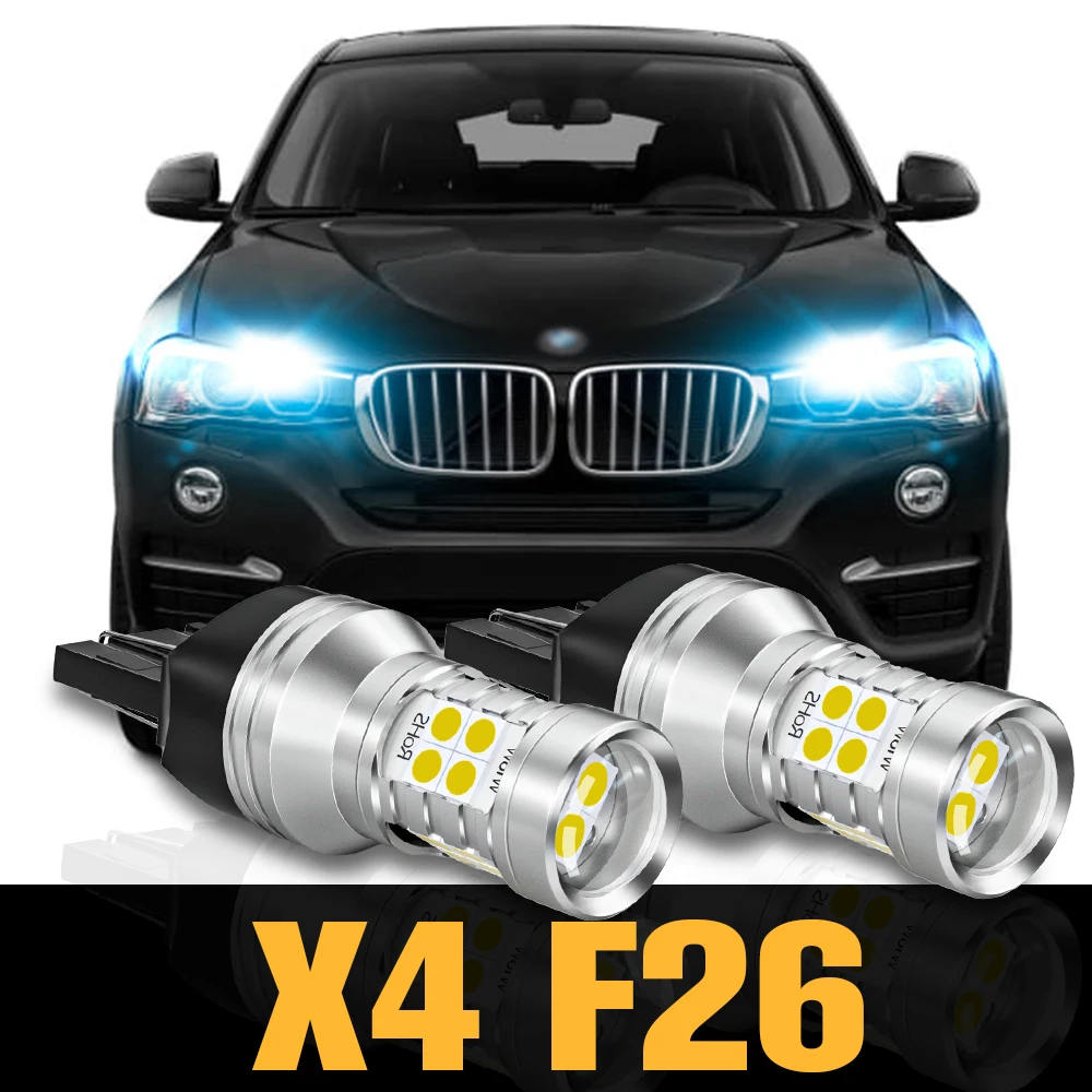 

2pcs Canbus LED Daytime Running Light DRL Accessories For BMW X4 F26 2014 2015 2016 2017 2018