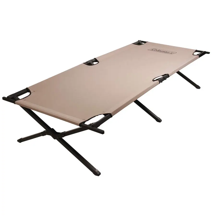 Trailhead II Large Folding Cot with Easy Setup Takedown, Supports Adults up to 6ft 2in or 300lbs, Great for Camping, Lounging,
