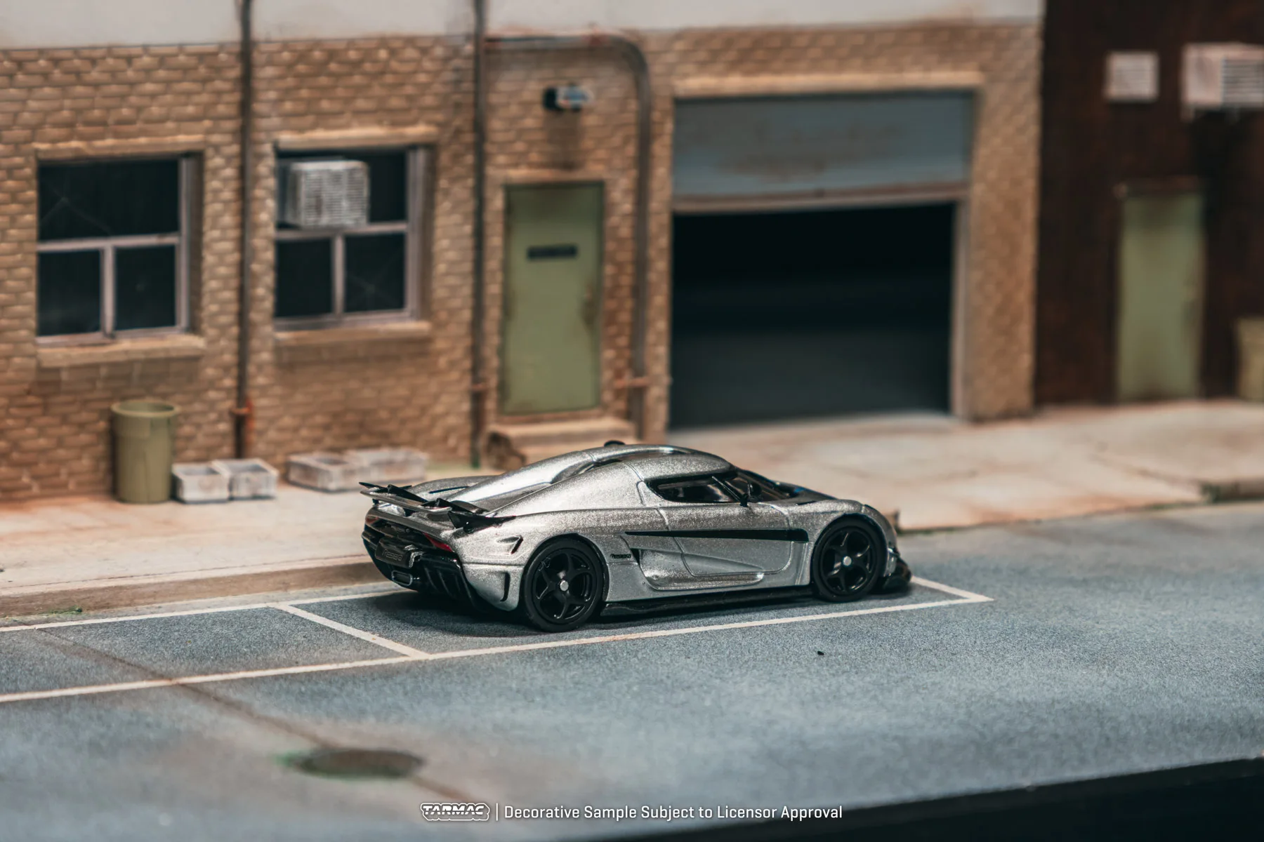 PreSale TW 1/64 Diecast نموذج سيارة Koenigsegg Regera فضي معدني/أزرق لهجات عالية الأداء طبعة محدودة هدية