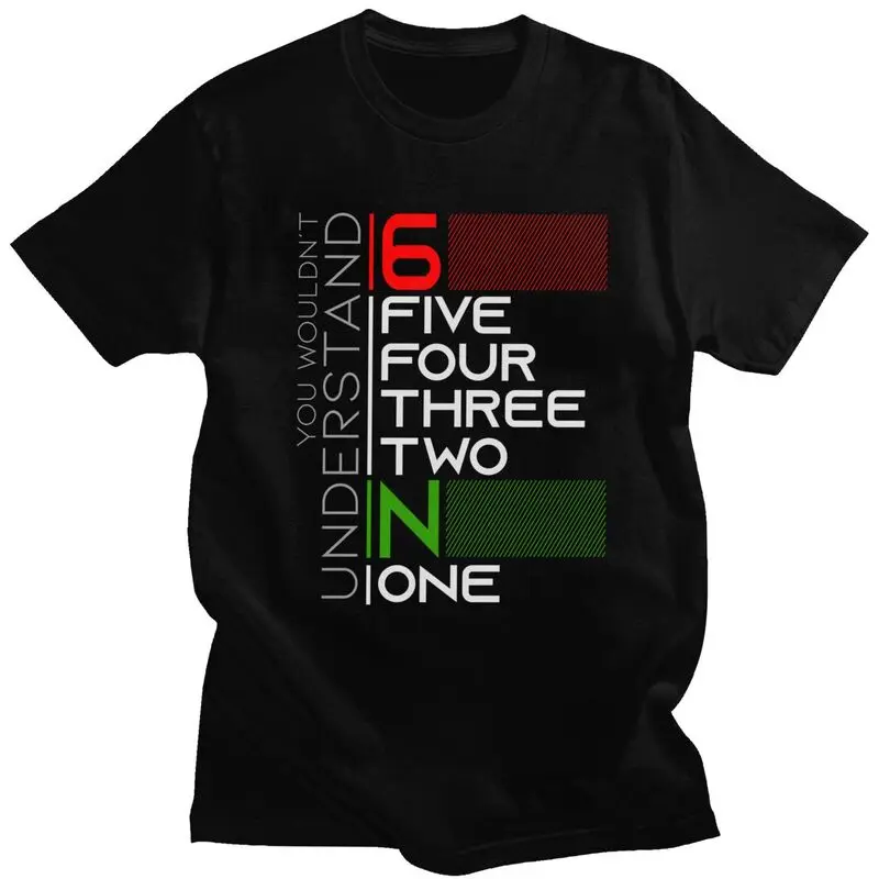 65432N1 Motorcycle Gear T Shirt for Men Pure Cotton Tshirt Casual Tee Short Sleeve Motorbike Motocross Motor Sport T-shirts