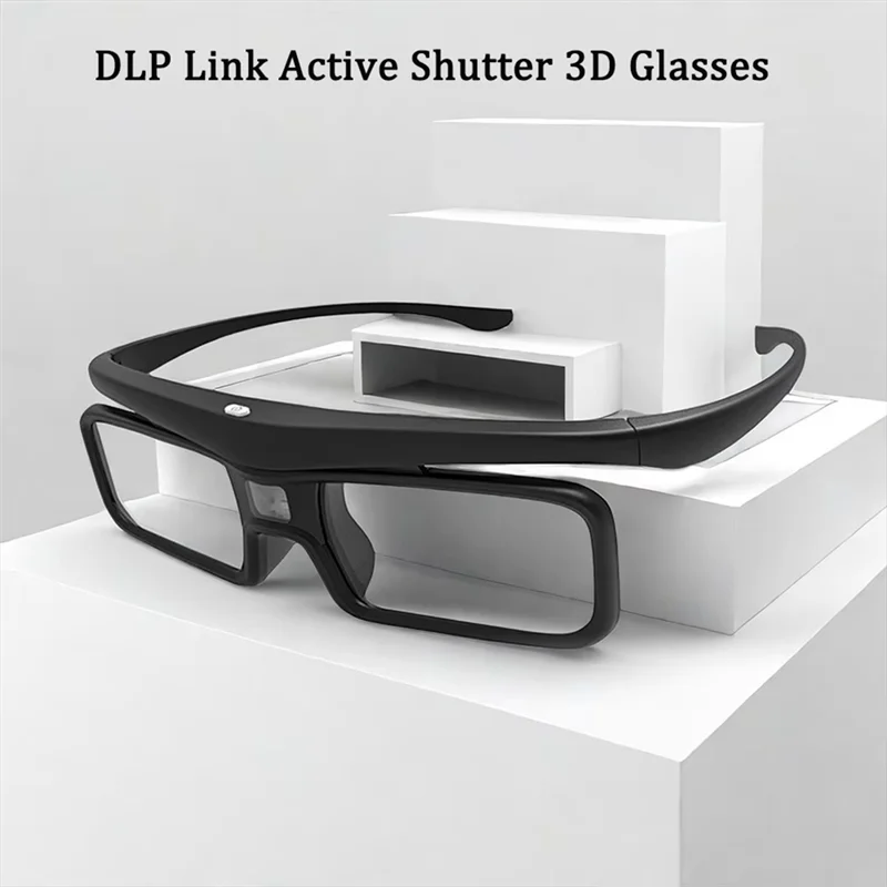 JABS-DLP Link Active Shutter 3D очки USB перезаряжаемые очки для домашнего кинотеатра DLP проектор