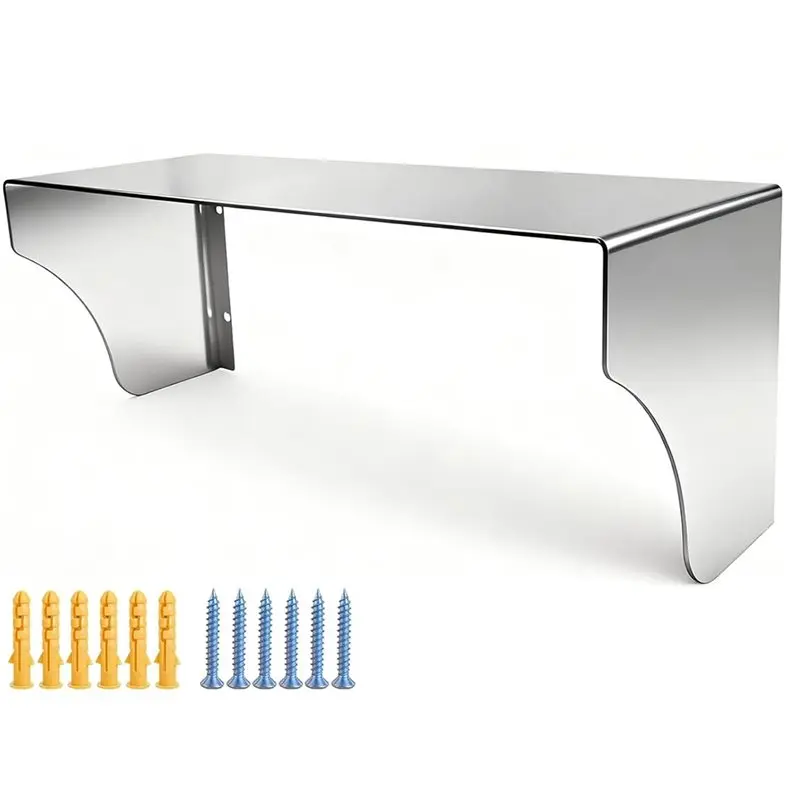 BSEVB-Housse de protection contre la pluie pour prise encastrée en acier inoxydable 24,5x12x12cm, po